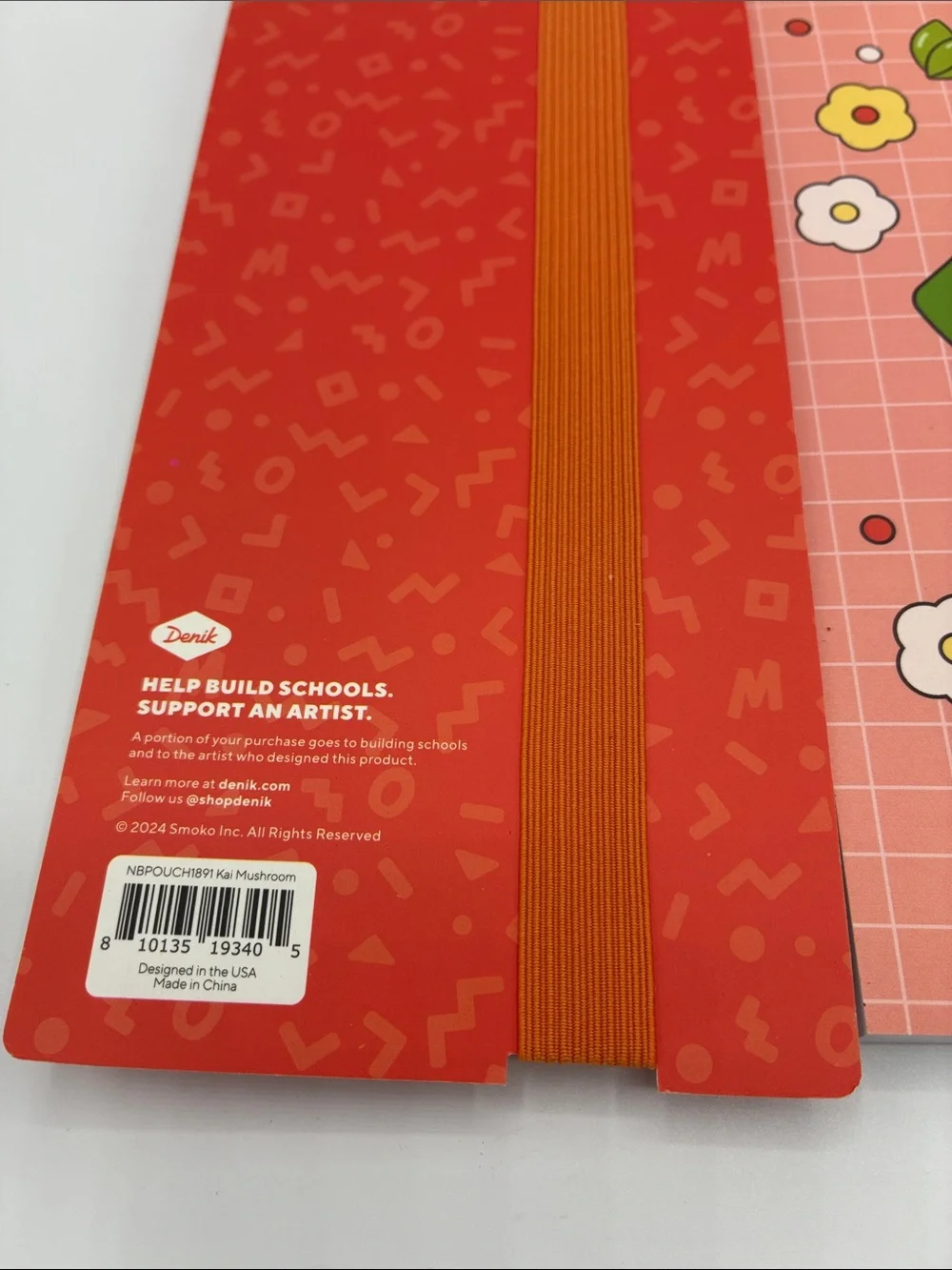 Pink Watermelon & Mushroom Notebook Set